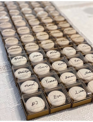 13 strati Macaroon Display Stand Macaroon Cartone Imballaggio Stampa personalizzata