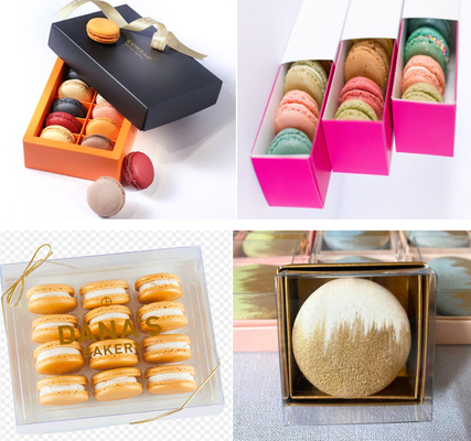 13 strati Macaroon Display Stand Macaroon Cartone Imballaggio Stampa personalizzata