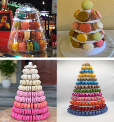 13 strati Macaroon Display Stand Macaroon Cartone Imballaggio Stampa personalizzata