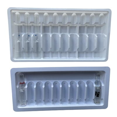 Tavolo per l' imballaggio di bolle in PET 1 ml 2 ml di acqua per iniezioni di medicinali Tavolo per ampolle personalizzazione