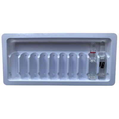 Tavolo per l' imballaggio di bolle in PET 1 ml 2 ml di acqua per iniezioni di medicinali Tavolo per ampolle personalizzazione