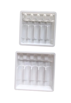 Iniezione di acqua in vassoio per ampolle di medicinali in PET 1 ml ~ 10 ml
