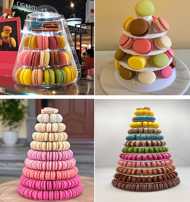 Imballaggio di maccheroni in plastica La soluzione perfetta per proteggere e presentare i vostri delicati dolci francesi