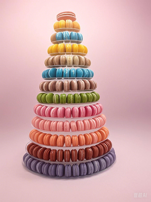 Stand di esposizione Macaron 13 piani Macaron display stand 13 piani Macaron display stand Multiuso Macaron display stand Multiuso Macaron tower
