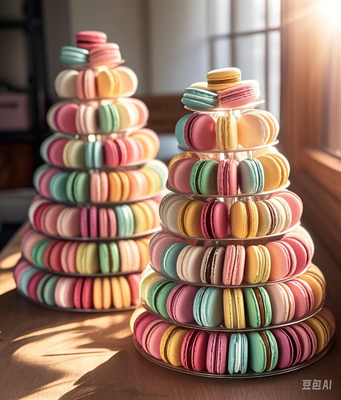 Stand di esposizione Macaron 13 piani Macaron display stand 13 piani Macaron display stand Multiuso Macaron display stand Multiuso Macaron tower