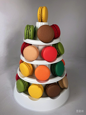 Stand di esposizione Macaron 13 piani Macaron display stand 13 piani Macaron display stand Multiuso Macaron display stand Multiuso Macaron tower