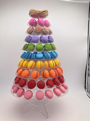 Stand di esposizione Macaron 13 piani Macaron display stand 13 piani Macaron display stand Multiuso Macaron display stand Multiuso Macaron tower
