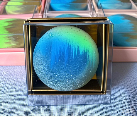 Confezioni Francesi Macaroon Confezione Confezione Chiara Blister Food Box Intaglio