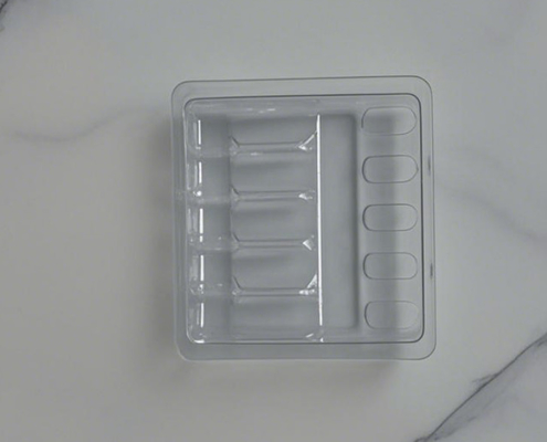 1 ml Ampolata Blister Tray per medicinali Confezione con dimensioni personalizzate e campione approvato