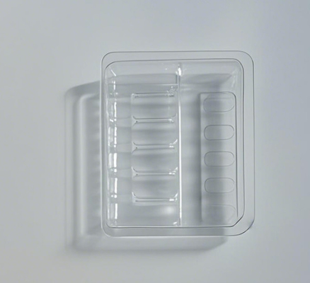 Tavolo per ampolle di plastica trasparente e ecologico Tavolo per campioni 10 ml Medicinale