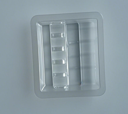 Tavolo per ampolle di plastica trasparente e ecologico Tavolo per campioni 10 ml Medicinale