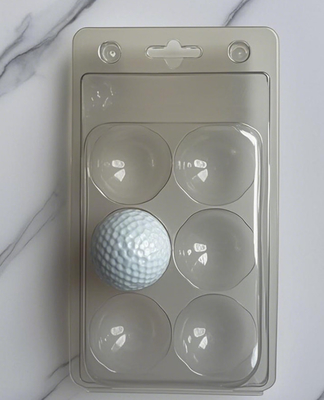 12 palle da golf imballaggio trasparente scatola di plastica imballaggio palla da golf imballaggio