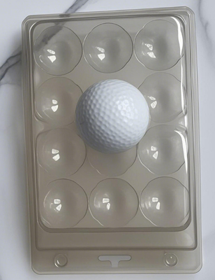 12 palle da golf imballaggio trasparente scatola di plastica imballaggio palla da golf imballaggio