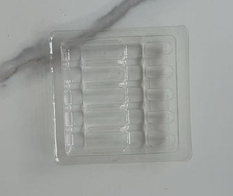 Confezionamento personalizzato 5ml Ampere vassoio di imballaggio Medicina confezionamento scatole di forma rettangolare