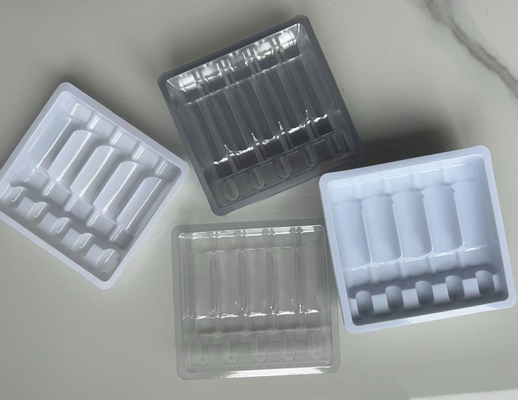 Contenitore interno per liquidi orali Liquidi orali in plastica imballaggi in bollicine bianche 10 ml*10 imballaggi interni confezionati da produttori all'ingrosso