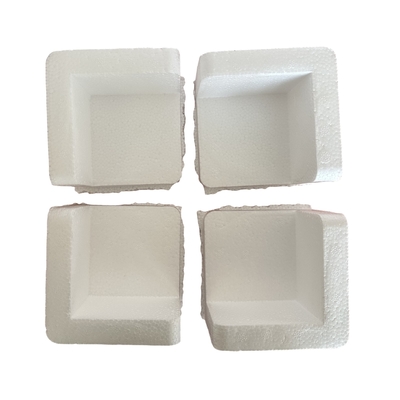 Protezione per angolo di schiuma da stampaggio EPS più triangolo a alta densità rigido angolo destro Paulilon packaging set angolo mobili anti-colisione packaging