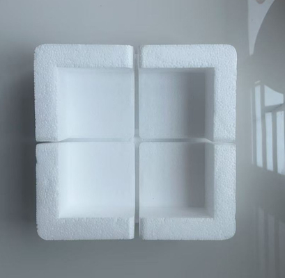 Protezione per angolo di schiuma da stampaggio EPS più triangolo a alta densità rigido angolo destro Paulilon packaging set angolo mobili anti-colisione packaging