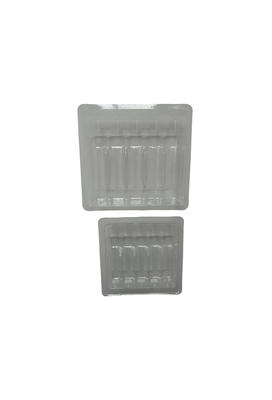 Non tossico 1 ml ~ 10 ml Ampolata PET vassoio per l' iniezione di acqua