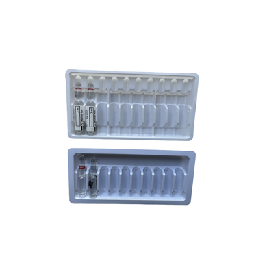 Non tossico 1 ml ~ 10 ml Ampolata PET vassoio per l' iniezione di acqua