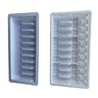 Custom 5 * 5 ml Ampolette di plastica all' interno 2 * 10 ml Acqua per iniezione Liquido orale Xylin Bottiglia vassoio Blister Box