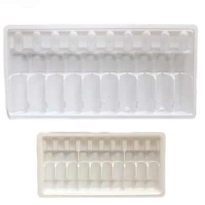 Al dettaglio dei vassoi per le fiale di farmaci per iniezione d'acqua 1ml, 2ml, 5ml, 10m