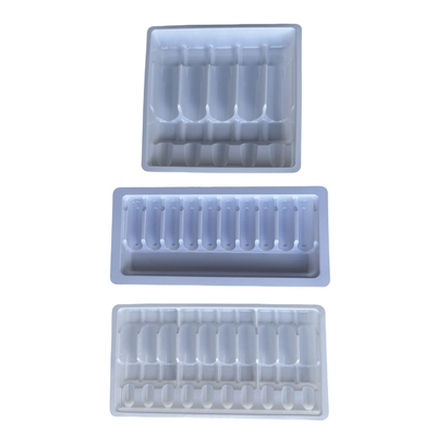 Al dettaglio dei vassoi per le fiale di farmaci per iniezione d'acqua 1ml, 2ml, 5ml, 10m