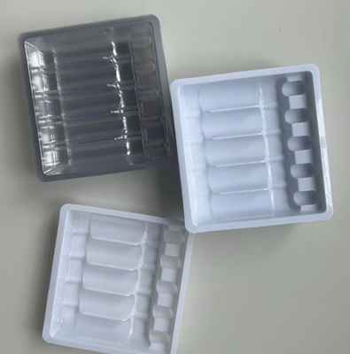 10 ml 10 pezzi di porcellana liquida orale vassoio bianco i produttori forniscono vassoio interno liquido orale vassoio interno in plastica trasparente