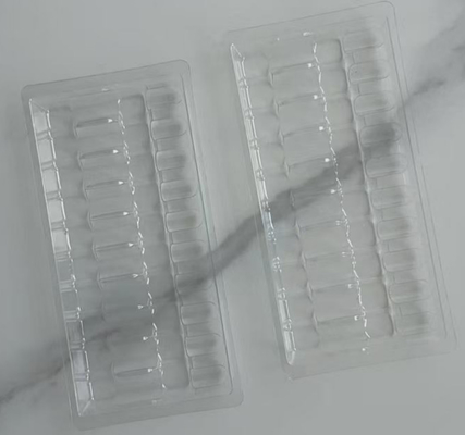 10 ml 10 pezzi di porcellana liquida orale vassoio bianco i produttori forniscono vassoio interno liquido orale vassoio interno in plastica trasparente