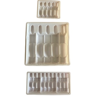 Tavolo per le fiale di polietilene tereftalato PET personalizzato all'ingrosso 1ml 2ml 5ml 10ml Tavolo per le fiale di acqua per iniezione confezione personalizzata