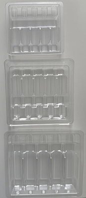 1 ml 2 ml 5 ml 10 ml PET Ampolata vassoio Acqua per iniezione Ampolata vassoio di imballaggio Personalizzazione
