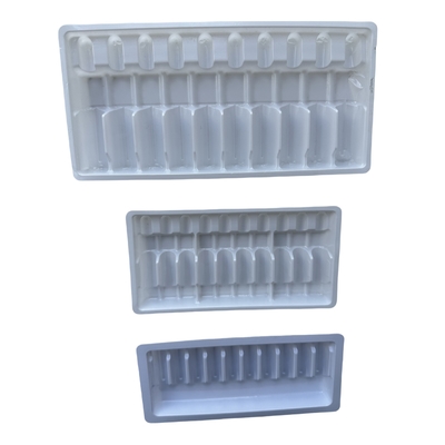 1 ml 2 ml 5 ml 10 ml PET Ampolata vassoio Acqua per iniezione Ampolata vassoio di imballaggio Personalizzazione