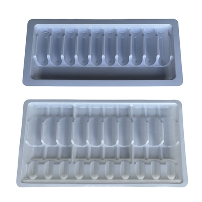 1 ml 2 ml 5 ml 10 ml PET Ampolata vassoio Acqua per iniezione Ampolata vassoio di imballaggio Personalizzazione