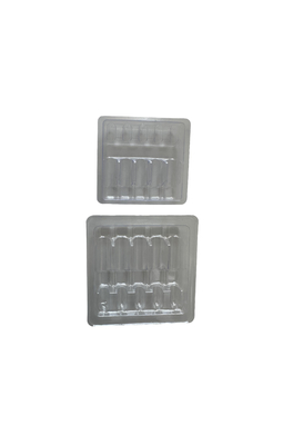 Imballaggio su supporto per bolle per iniezione d' acqua 1 ml 2 ml 5 ml 10 ml supporto per ampule PET