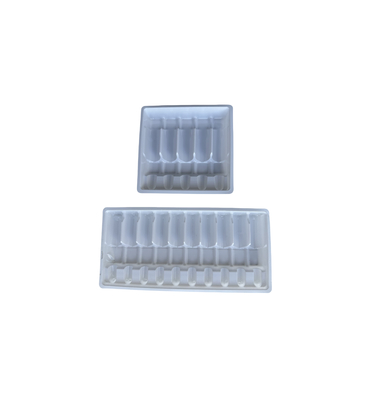 Imballaggio su supporto per bolle per iniezione d' acqua 1 ml 2 ml 5 ml 10 ml supporto per ampule PET