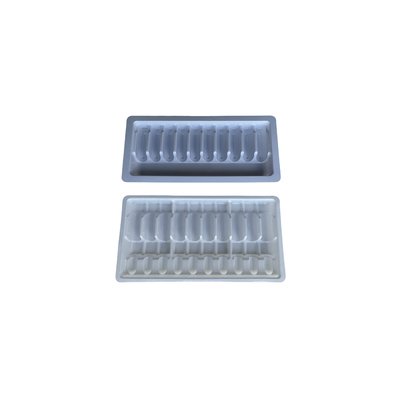 Imballaggio su supporto per bolle per iniezione d' acqua 1 ml 2 ml 5 ml 10 ml supporto per ampule PET