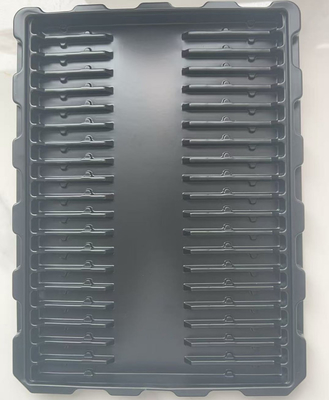 Componente elettronico Hardware industriale Imballaggio Blister Tray nero PS Blister Tray anti-statico addensato