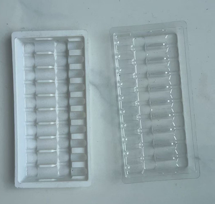 1 ml 5, 10 ampolle interne di plastica, flaconcini, vassoi, vassoi interni, vassoi per medicinali
