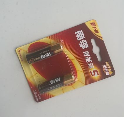 Dimensioni personalizzate Imballaggio in bolle di plastica trasparente e PVC per batterie e telefoni cellulari