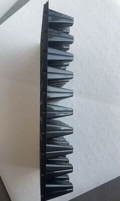 50 cellule, vassoio nero di plastica, spessore 2 mm, per piantare alberi forestali e giardini