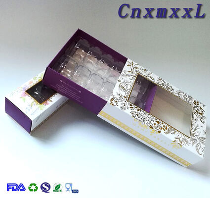 Scatola cassetto macaron, scatola premium, scatola pieghevole, personalizzabile disponibile