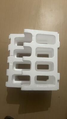 Imballaggi di schiuma EPS a prova di urti leggeri personalizzabili per la protezione degli oggetti fragili