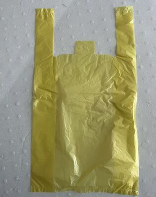 Customized Logo HDPE Shopping Bags with High Impact Resistance and Recyclable for Supermarkets