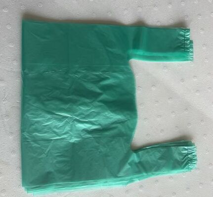 Customized Recyclable HDPE Supermarket Shopping Bags with High Impact Resistance