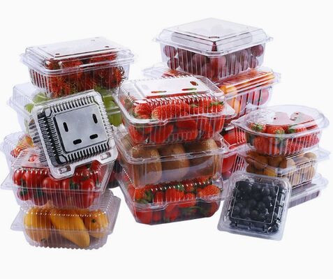Customizable Recyclable PET Blister Packaging with Heat Sealing for Small Tomato and Grape Packaging