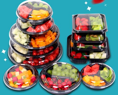 Customized Recyclable PET Tomato Packaging Box with Heat Sealing for Perfect Protection