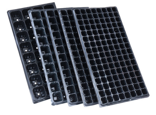 vassoio per piantine vassoio per l'avvio dei semi Vassoio per piantine in plastica