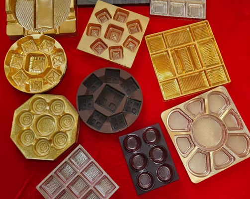 Confezionatori di cioccolato e frutta riciclabili personalizzabili con opzioni di sigillamento termico o freddo