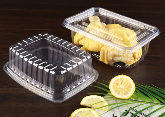 Scatola di imballaggio ecologico trasparente per macaroni con stampa personalizzata per regali e espositori alimentari