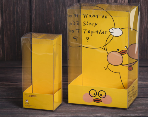 Scatola da imballaggio in PVC, confezione regalo trasparente, scatola da imballaggio pieghevole in PET, scatola in plastica PP opaca, personalizzazione di piccoli lotti