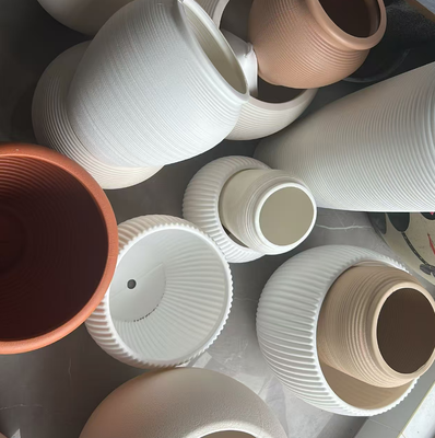 Large Diameter HDPE Plastic Flower Pot with Tray Base for Plum Bamboo Chrysanthemum and Orchid Planting
